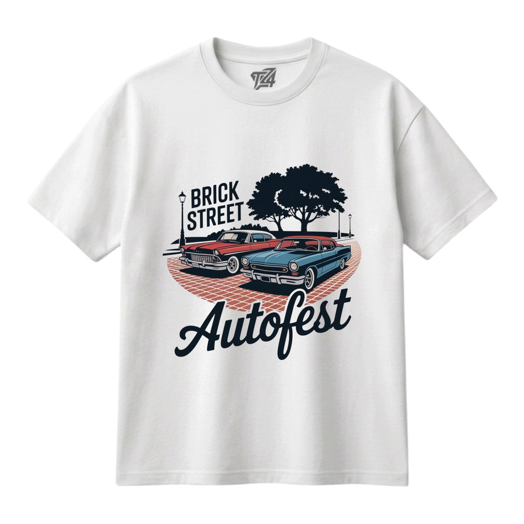 Brick Street Autofest Heavyweight Drop-Shoulder Tee