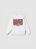 Manchester 1878 Graphic Crewneck | 350gsm Premium Fleece | Relaxed Fit