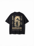 [LIMITED DROP] Heavyweight Boxy Fit T-Shirt | "Honor Before Life" Samurai Graphic Oversized Tee