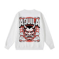 Aquila Oni Japanese Demon Heavyweight Fleece Sweatshirt - Regular Fit- Unisex