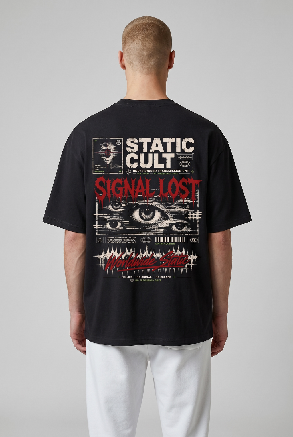 Static Cult ‘Signal Lost’ Heavyweight Tee