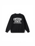Sweden State Varsity Letter Sweatshirt - Premium 350 GSM Heavyweight Collegiate Jumper