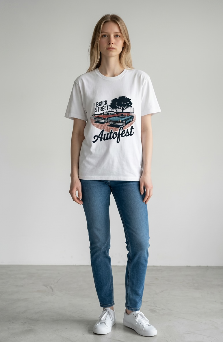 Brick Street Autofest Heavyweight Drop-Shoulder Tee