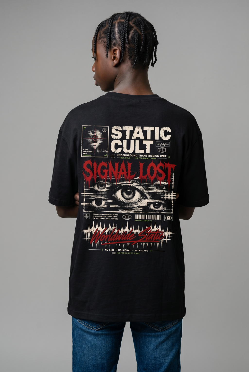Static Cult ‘Signal Lost’ Heavyweight Tee
