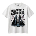 The "Going Dark" Premium Heavyweight Drop-Shoulder Tee | Unisex